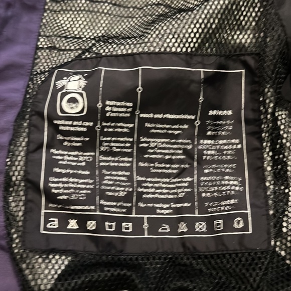 Burton Storm Lite Jacket Snowboard Ski Jacket Purple Size Small - Picture 10 of 10